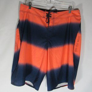 Vans The Gnarwhal Off The Wall Board Shorts Sz 34